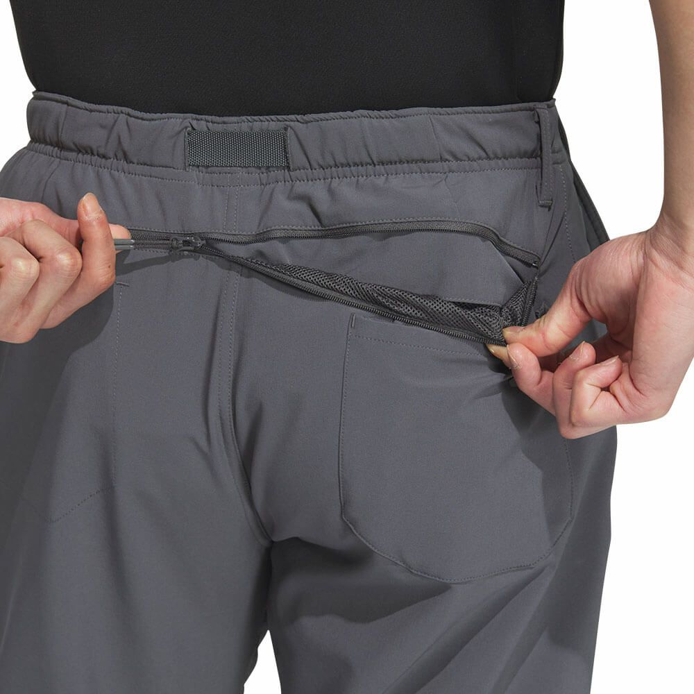 アディダス adidas　メンズ ロゴデザイン コードカオス テーパード ロングパンツ KSL83　2024年モデル 詳細11