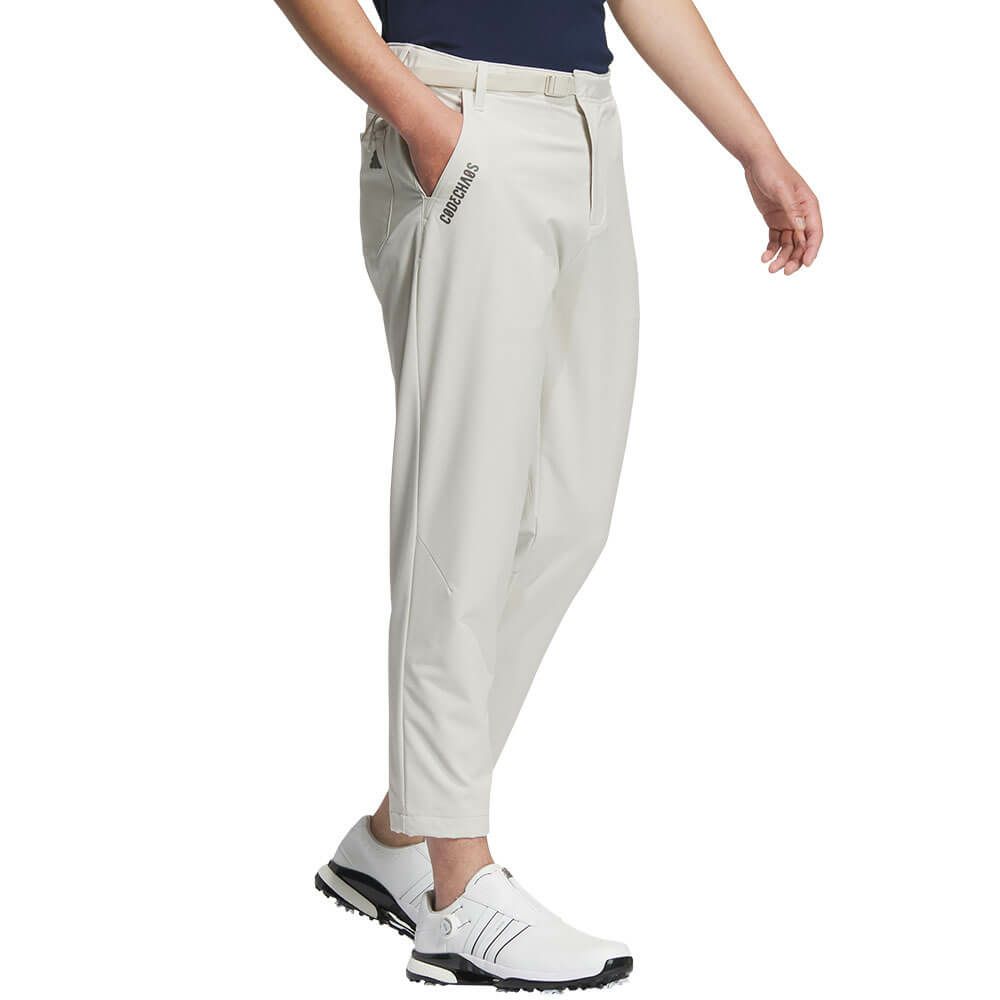 アディダス adidas　メンズ ロゴデザイン コードカオス テーパード ロングパンツ KSL83　2024年モデル 詳細13