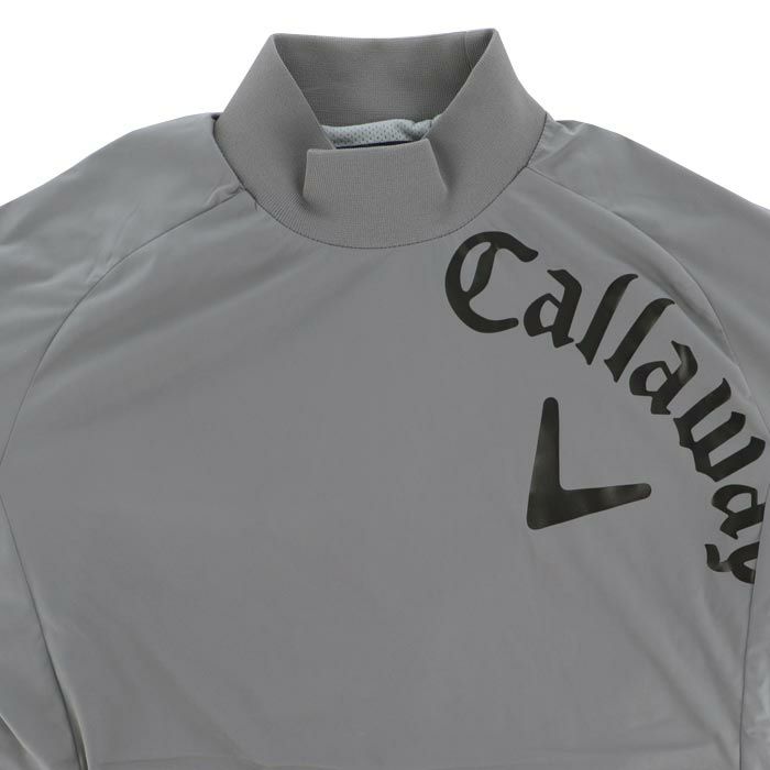 キャロウェイ Callaway　メンズ スターストレッチ メッシュ裏地 収納袋付き 長袖 プルオーバー モックネック ブルゾン C24215107　2024年モデル 詳細3