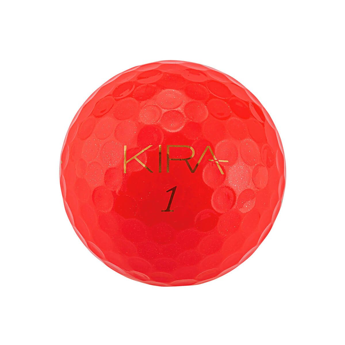 キャスコ　KIRA DIAMOND 2 キラ ダイヤモンド2 2024年モデル　ゴルフボール 1ダース （12球入り） レッド 詳細2