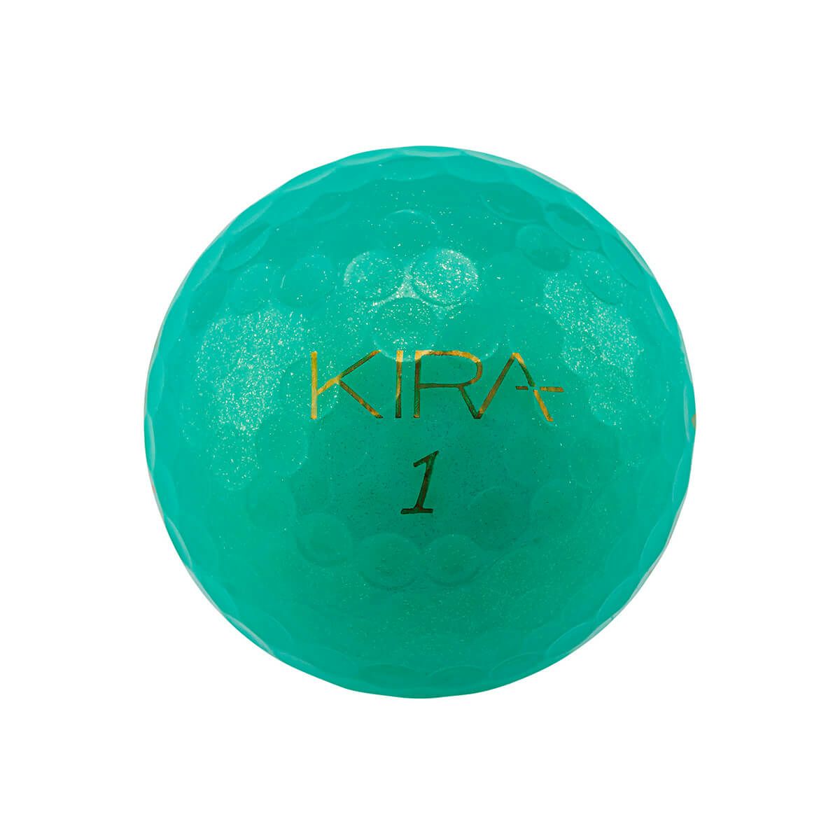 キャスコ　KIRA DIAMOND 2 キラ ダイヤモンド2 2024年モデル　ゴルフボール 1ダース （12球入り） ターコイズ 詳細2