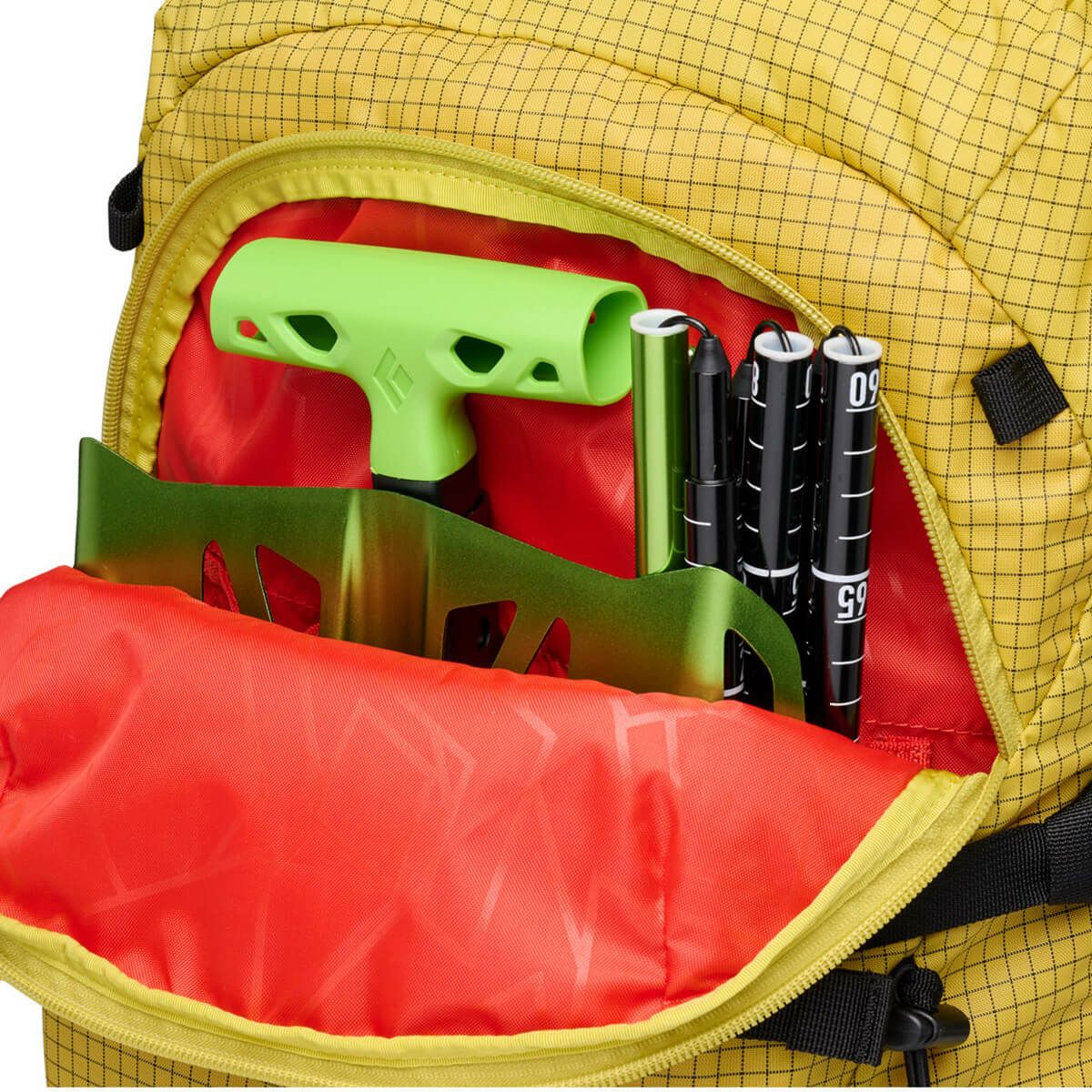 ブラックダイヤモンド BLACK DIAMOND　サーク 35  サルファーグリーン　スキー スノーボード対応 バックパック 2025-2026 詳細4