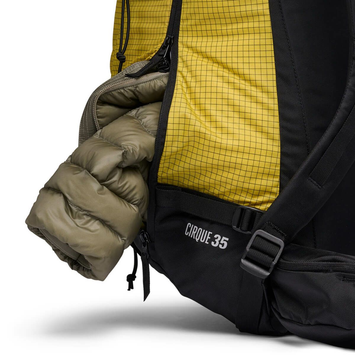 ブラックダイヤモンド BLACK DIAMOND　サーク 35  サルファーグリーン　スキー スノーボード対応 バックパック 2025-2026 詳細5