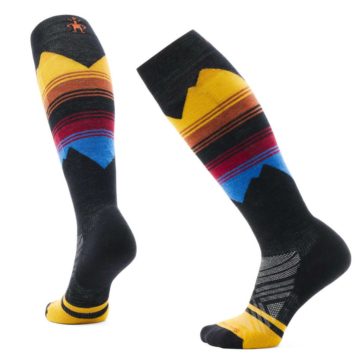 スマートウール Smartwool　ウィメンズ スキー ターゲットクッション パターン ハニーゴールド　スキーソックス 2025-2026