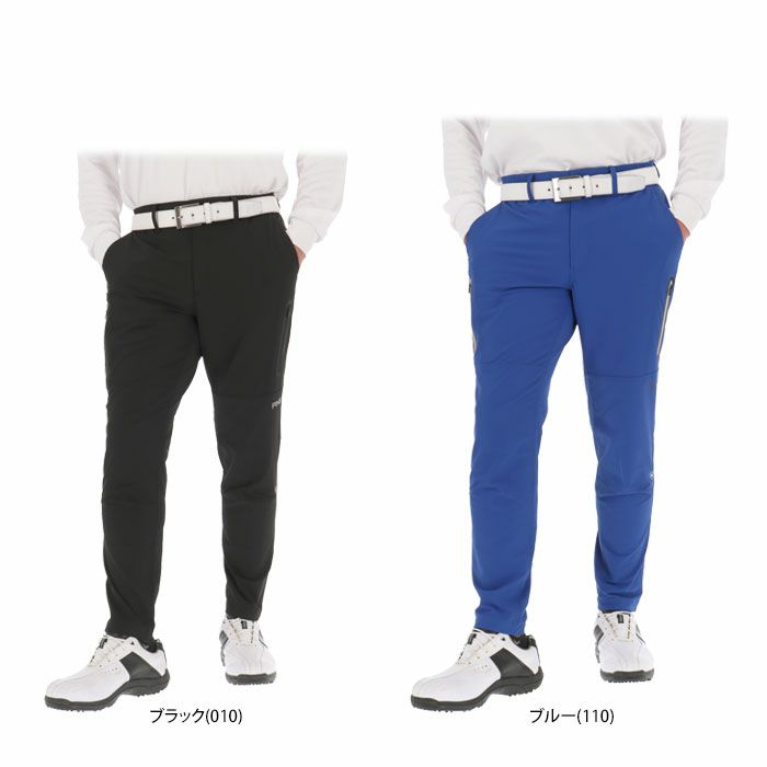 ピン PING　メンズ ロゴデザイン ストレッチ テーパード ロングパンツ 621-4231907　2024年モデル