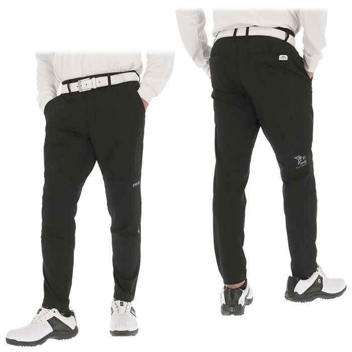 ピン PING　メンズ ロゴデザイン ストレッチ テーパード ロングパンツ 621-4231907　2024年モデル 詳細2