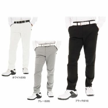 ニューバランスゴルフ　メンズ SPORT 防風 総柄キルト ストレッチ テーパード ロングパンツ 012-4231004　2024年モデル 詳細1