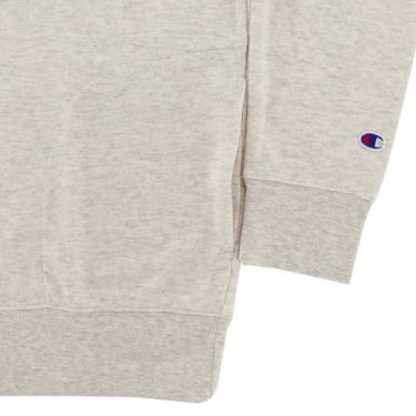 チャンピオンゴルフ ChampionGOLF　メンズ フロッキーロゴプリント スウェット 長袖 ハーフジップ ハイネックシャツ C3-AG002　2024年モデル 詳細5