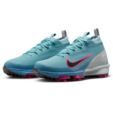 ナイキ NIKE　エア ズーム インフィニティ ツアー ネクスト％ 2 GORE-TEX　メンズ ゴルフシューズ FV4898 400　2024年モデル ターコイズ/エーゲ/ピンク