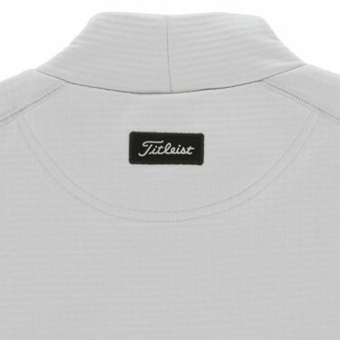 タイトリスト Titleist　メンズ ロゴ刺繍 ストレッチ 長袖 モックネックシャツ TLPMT305J　2024年モデル 詳細4