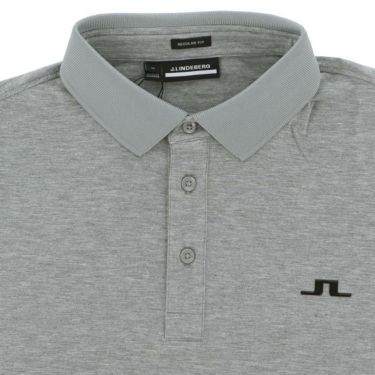 Jリンドバーグ J.LINDEBERG　メンズ ロゴ刺繍 4WAYストレッチ 長袖 ポロシャツ 071-22911　2024年モデル 詳細3