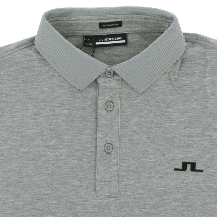 Jリンドバーグ J.LINDEBERG　メンズ ロゴ刺繍 4WAYストレッチ 長袖 ポロシャツ 071-22911　2024年モデル 詳細3