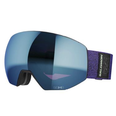 サロモン SALOMON　RADIUM PRIME SIGMA+1LENS ラディウム プライム シグマ＋ボーナスレンズ１枚 Black violet　スキーゴーグル 2022-2023 詳細1