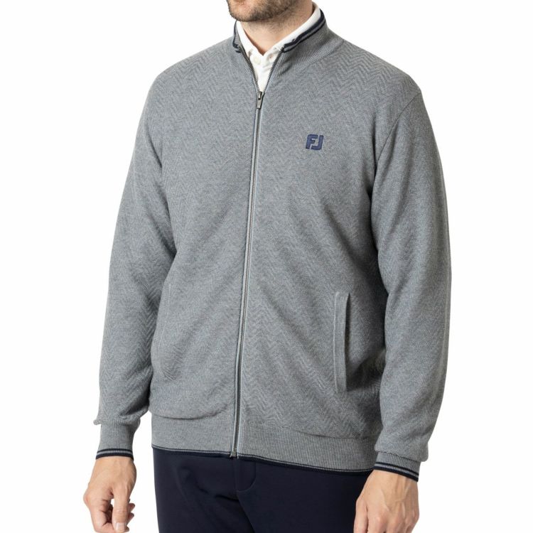 ゴルフ フットジョイ footjoy ニットセットアップ 2点グレーSサイズ ゴルフ フットジョイ footjoy ニットセットアップ 2点グレーSサイズ