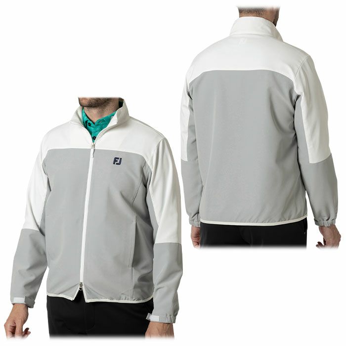 フットジョイ FootJoy メンズ 撥水 ストレッチ 生地切替 長袖