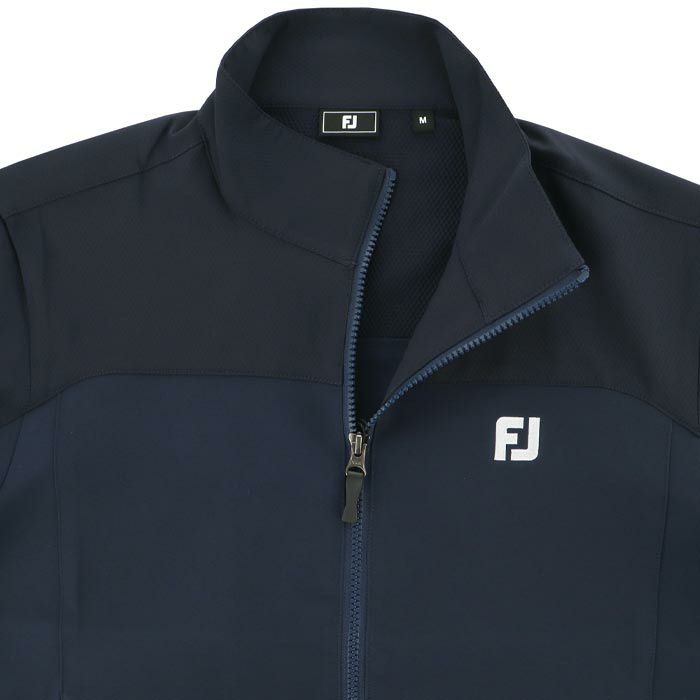 フットジョイ FootJoy メンズ 撥水 ストレッチ 生地切替 長袖