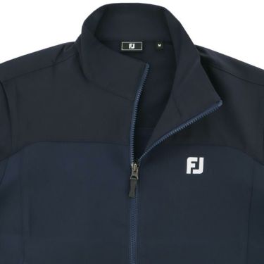 フットジョイ FootJoy　メンズ 撥水 ストレッチ 生地切替 長袖 フルジップ ジャケット FJ-F24-O11　2024年モデル 詳細4