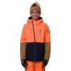 シックスエイトシックス 686　ジュニア スキーウェア ボーイズ ハイドラ インシュレーテッド ジャケット HYDRA INSULATED JACKET M2W502-VOCB 2023-2024 VIBRANT ORANGE COLORBLOCK