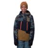 シックスエイトシックス 686　ジュニア スキーウェア ボーイズ ゲオ インシュレーテッド ジャケット GEO INSULATED JACKET M2W504-BNCB 2023-2024 BREEN NEBULA COLORBLOCK