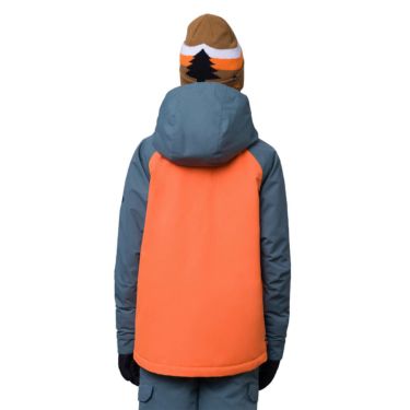 シックスエイトシックス 686　ジュニア スキーウェア ボーイズ ゲオ インシュレーテッド ジャケット GEO INSULATED JACKET M2W504-CGCB 2023-2024 CYPRESS GREEN COLORBLOCK