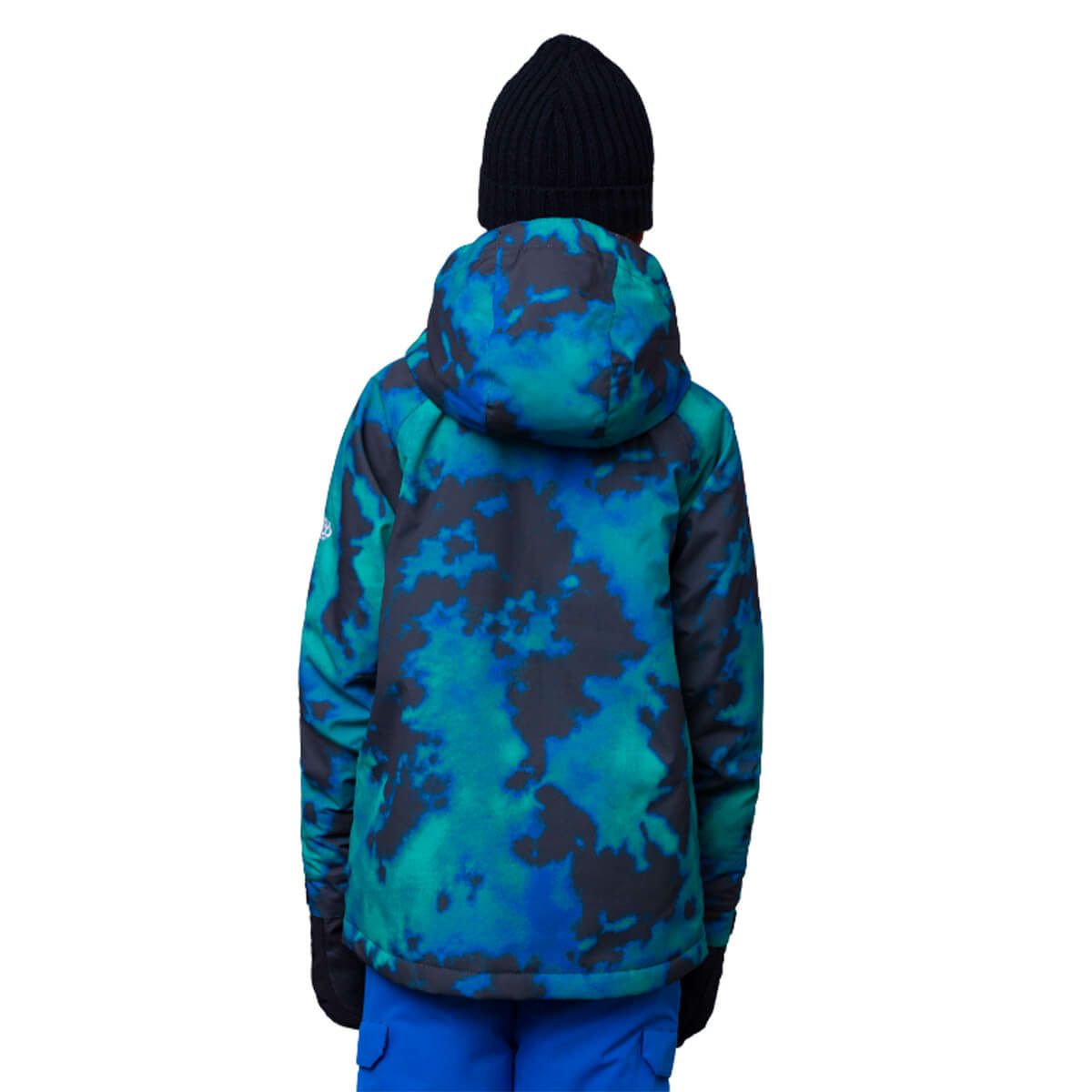 シックスエイトシックス 686　ジュニア スキーウェア ボーイズ ゲオ インシュレーテッド ジャケット GEO INSULATED JACKET M2W504-GNCB 2023-2024 GREENERY NEBULA COLORBLOCK