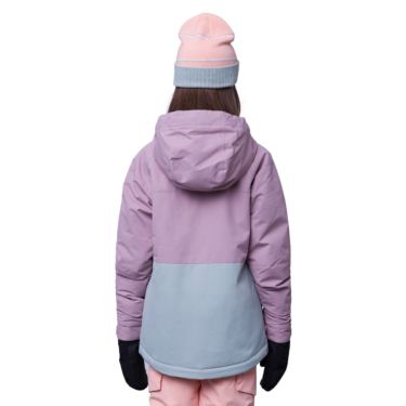 シックスエイトシックス 686　ジュニア スキーウェア ガールズ アテナ インシュレーテッド ジャケット ATHENA INSULATED JACKET M2W704-DMCB 2023-2024 DUSTY MAUVE COLORBLOCK