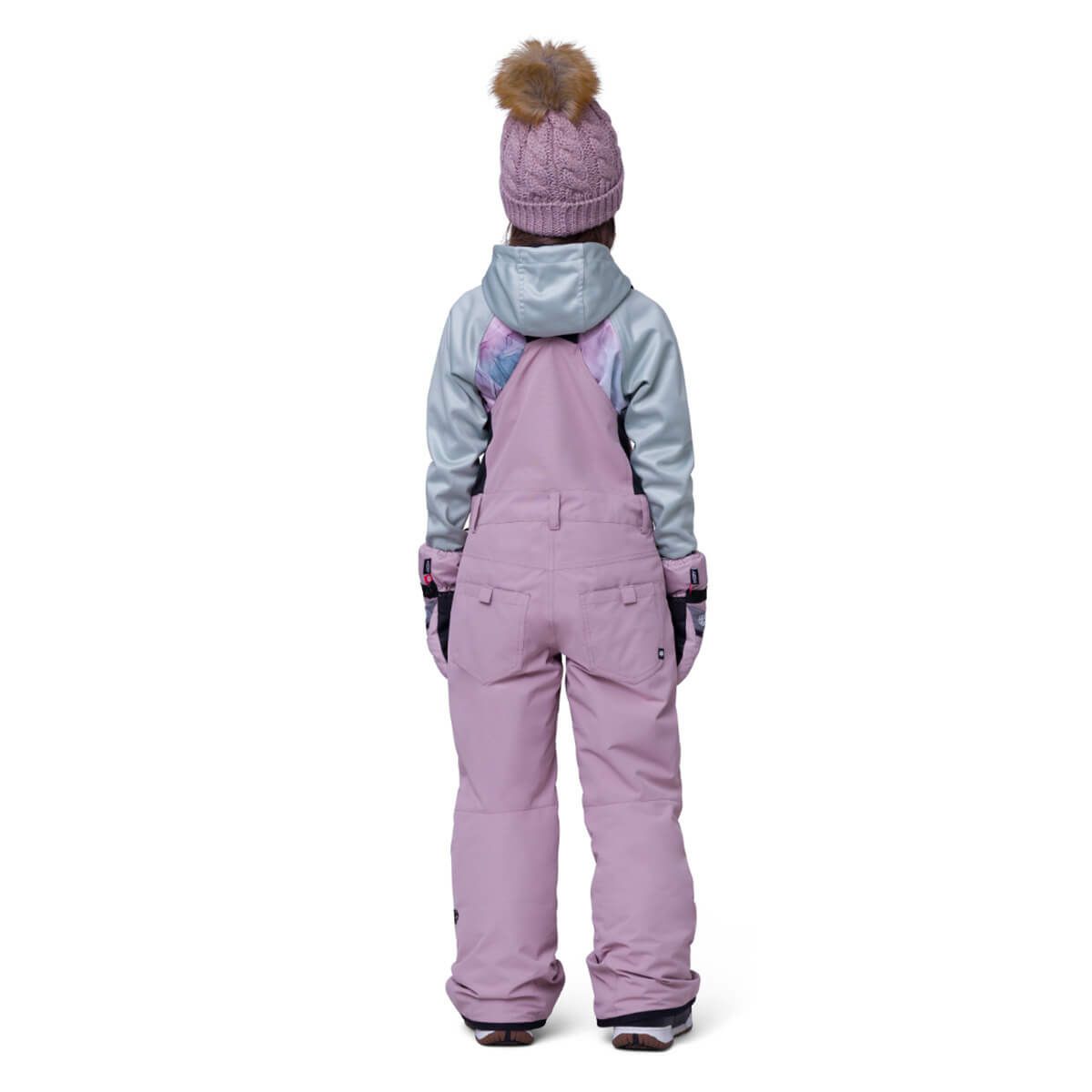 シックスエイトシックス 686　ジュニア スキーウェア ガールズ シエラ インシュレーテッド ビブパンツ SIERRA INSULATED BIB M2W802-DMV 2023-2024 DUSTY MAUVE