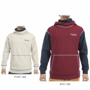 トミー ヒルフィガー ゴルフ メンズ ネックウォーマー付 長袖