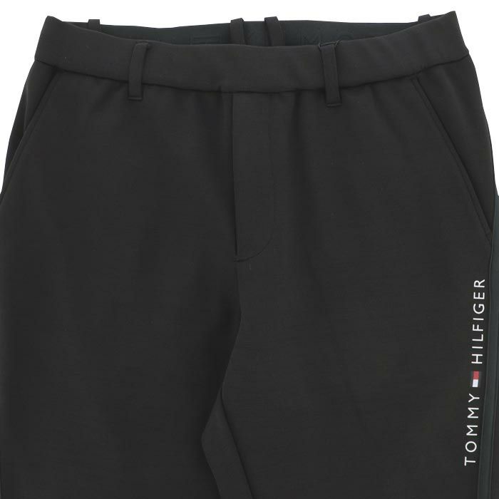 トミー ヒルフィガー ゴルフ　メンズ ロゴプリント ストレッチ スウェット ロングパンツ THMA456　2024年モデル 詳細5