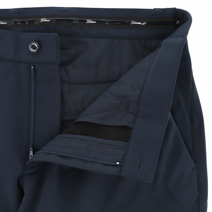 タイトリスト Titleist　メンズ 撥水 防風 ボンディング 裏フリース テーパード ロングパンツ TLPMP362J　2024年モデル 詳細5