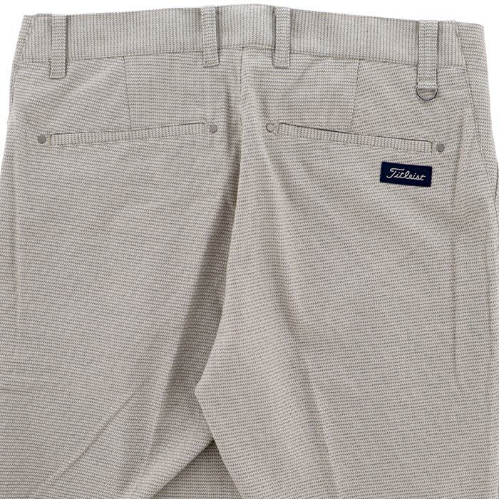 タイトリスト Titleist　メンズ 小柄 ドビーストレッチ テーパード ロングパンツ TLPMP366J　2024年モデル 詳細4