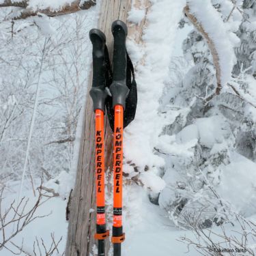 コンパ―デル KOMPERDELL　CARBON PRO VARIO JAPAN　SUPERLIGHT ORANGE カーボン プロ ヴァリオ ジャパン　スーパーライト オレンジ　スキーストック 2024-2025 詳細4