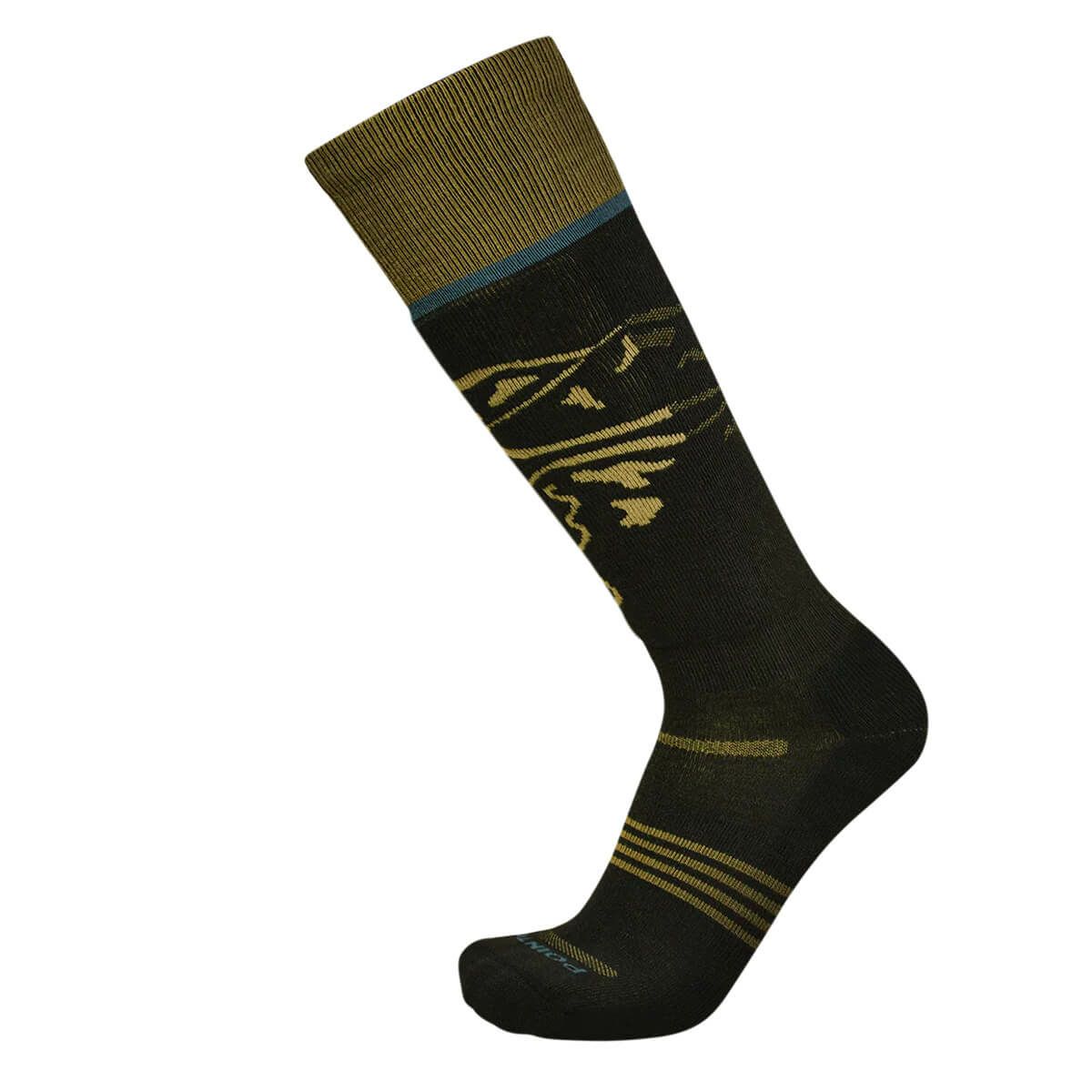 ポイント シックス POINT 6　Summit Light OTC サミット ライト Black　スキー スノーボードソックス 2024-2025 詳細1