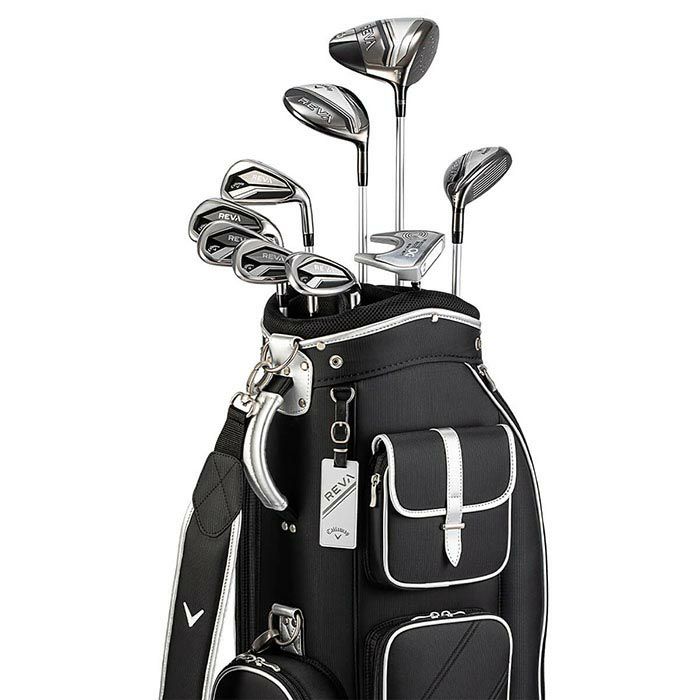 キャロウェイ　REVA レヴァ　レディース パッケージ クラブセット （9本セット＋キャディバッグ）　ブラック　2024年モデル ブラック