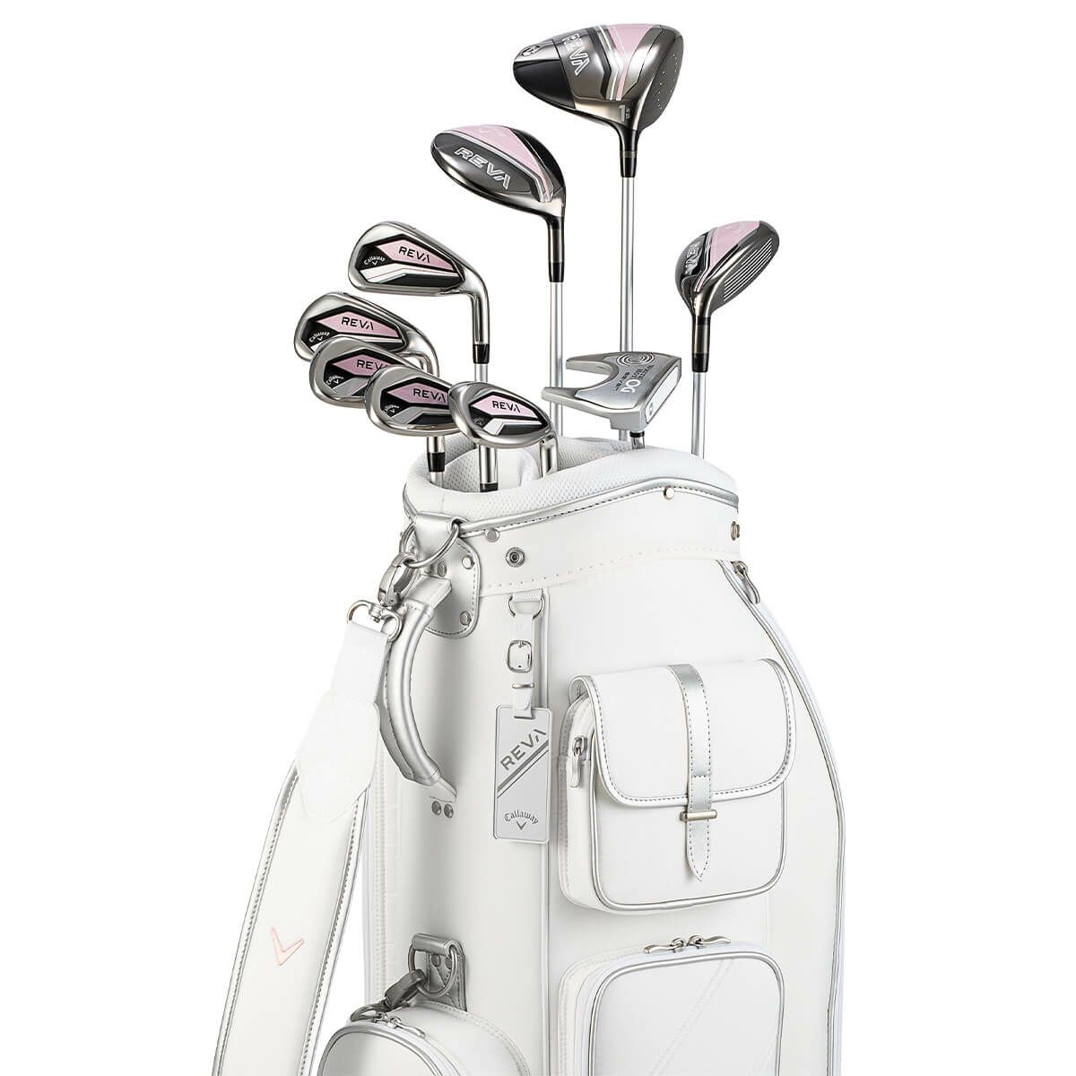 キャロウェイ　REVA レヴァ　レディース パッケージ クラブセット （9本セット＋キャディバッグ）　ピンク　2024年モデル 詳細2