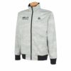 フィラ FILA　メンズ 防風 カモフラージュ柄 ストレッチ ボンディング 裏フリース 長袖 フルジップ ブルゾン 784-290Y ライトグレー（LGY）