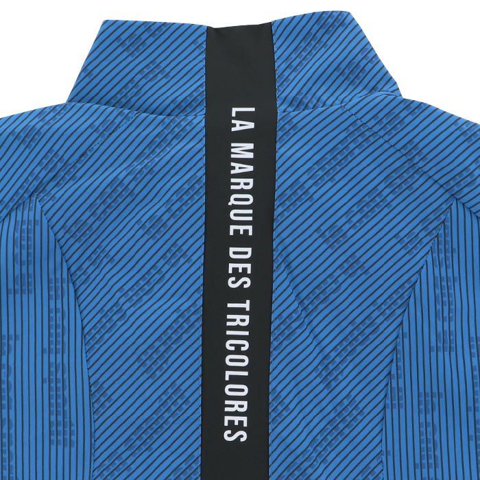 ルコック Le coq sportif　メンズ 撥水 防風 ロゴデザイン 総柄プリント ストレッチ 長袖 フルジップ ブルゾン LG4FWB05M　2024年モデル 詳細7