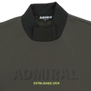 アドミラル Admiral　メンズ 軽量 裏起毛 スウェット 長袖 モックネックシャツ ADMA492　2024年モデル 詳細3