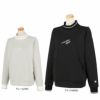 ルコック Le coq sportif　レディース ラメライン ダンボールニット 長袖 モックネックシャツ LG4FSW01L　2024年モデル