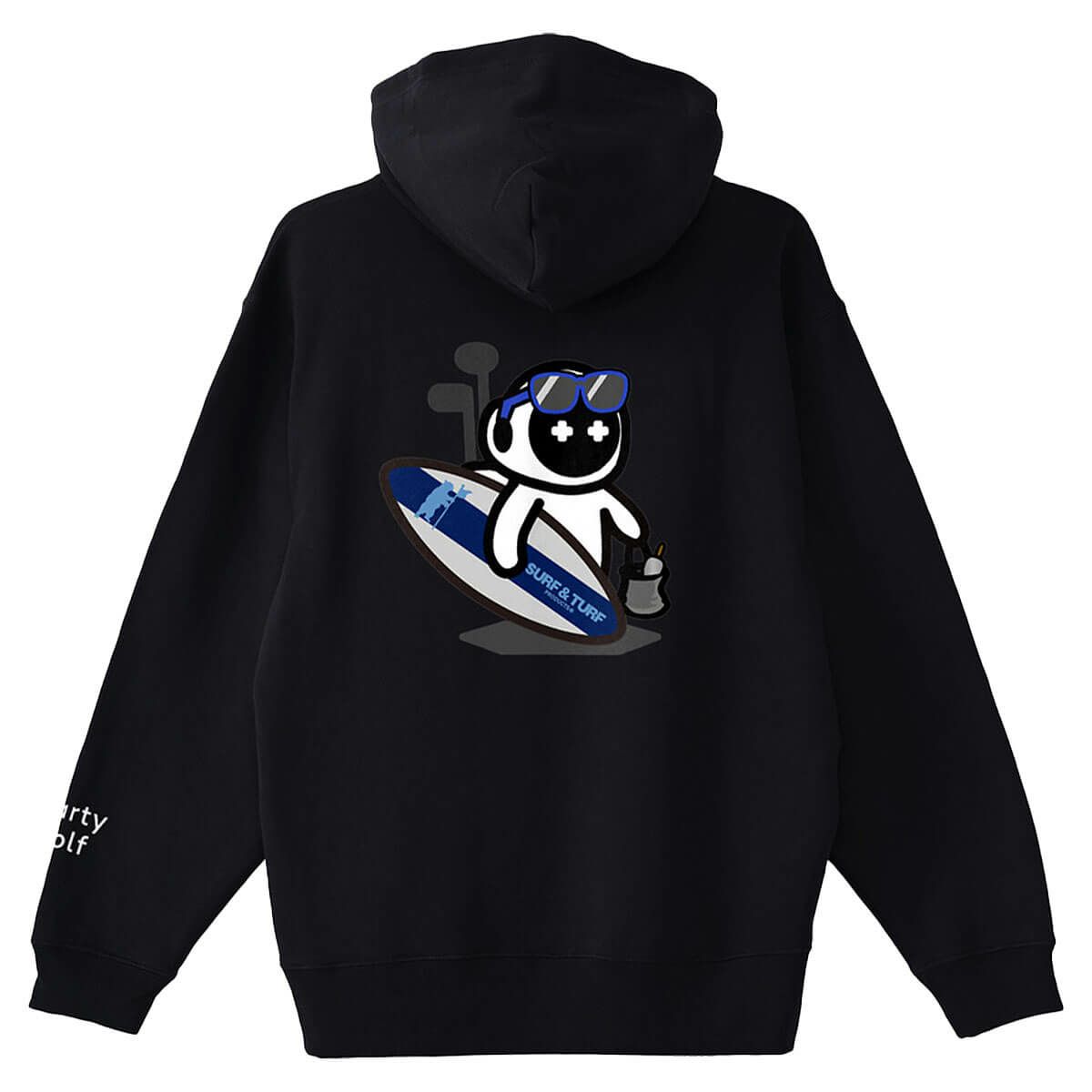 サーフ＆ターフ SURF＆TURF　メンズ サーフ&ターフ マーティーゴルフ コラボ パーカー　2024年モデル 詳細5