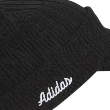 アディダス adidas　メンズ COLD.RDY つば付き ニット キャップ JTY47 IM6391 ブラック　2024年モデル 詳細3