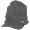 アディダス adidas　メンズ COLD.RDY つば付き ニット キャップ JTY47 IM6392 コアヘザー　2024年モデル ブラック（IM6391）