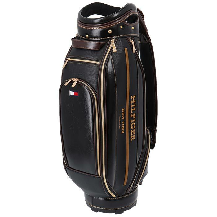 トミー ヒルフィガー ゴルフ　キャディバッグ THMG4FC1 10 ブラック　2024年モデル 詳細1