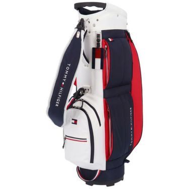 トミー ヒルフィガー ゴルフ　エッセンシャル キャディバッグ THMG4FC5 90 トリコロール　2024年モデル トリコロール（90）