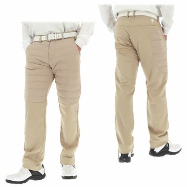 デサントゴルフ DESCENTE GOLF　メンズ 撥水 防風 生地切替 ストレッチ ハイブリッド ダウン ロングパンツ DG4FDP01M　2024年モデル [裾上げ対応1●] 詳細2