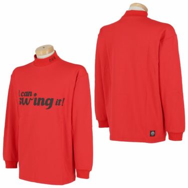 ナノ・ユニバース　メンズ メッセージプリント ストレッチ 長袖 モックネックシャツ 030-4266105　2024年モデル 詳細5