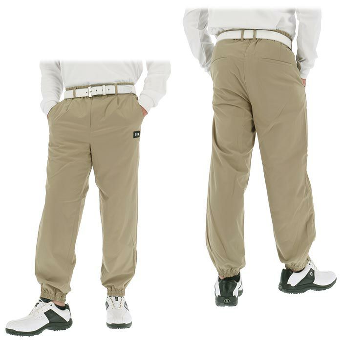 ナノ・ユニバース　メンズ ロゴワッペン 裏起毛 ストレッチ イージー ロングパンツ 030-4236102　2024年モデル 詳細4