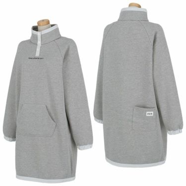 ナノ・ユニバース　レディース ロゴ刺繍 裏起毛 スウェット 長袖 ワンピース 045-4224602　2024年モデル 詳細3