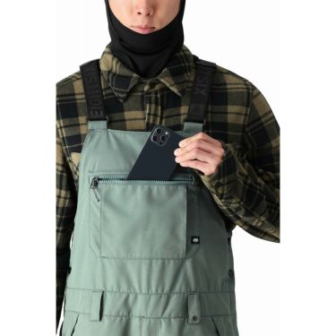 シックスエイトシックス 686　スキーウェア ホットラップ インシュレーテッド ビブパンツ HOT LAP INSULATED BIB M2W211 2024-2025 詳細11