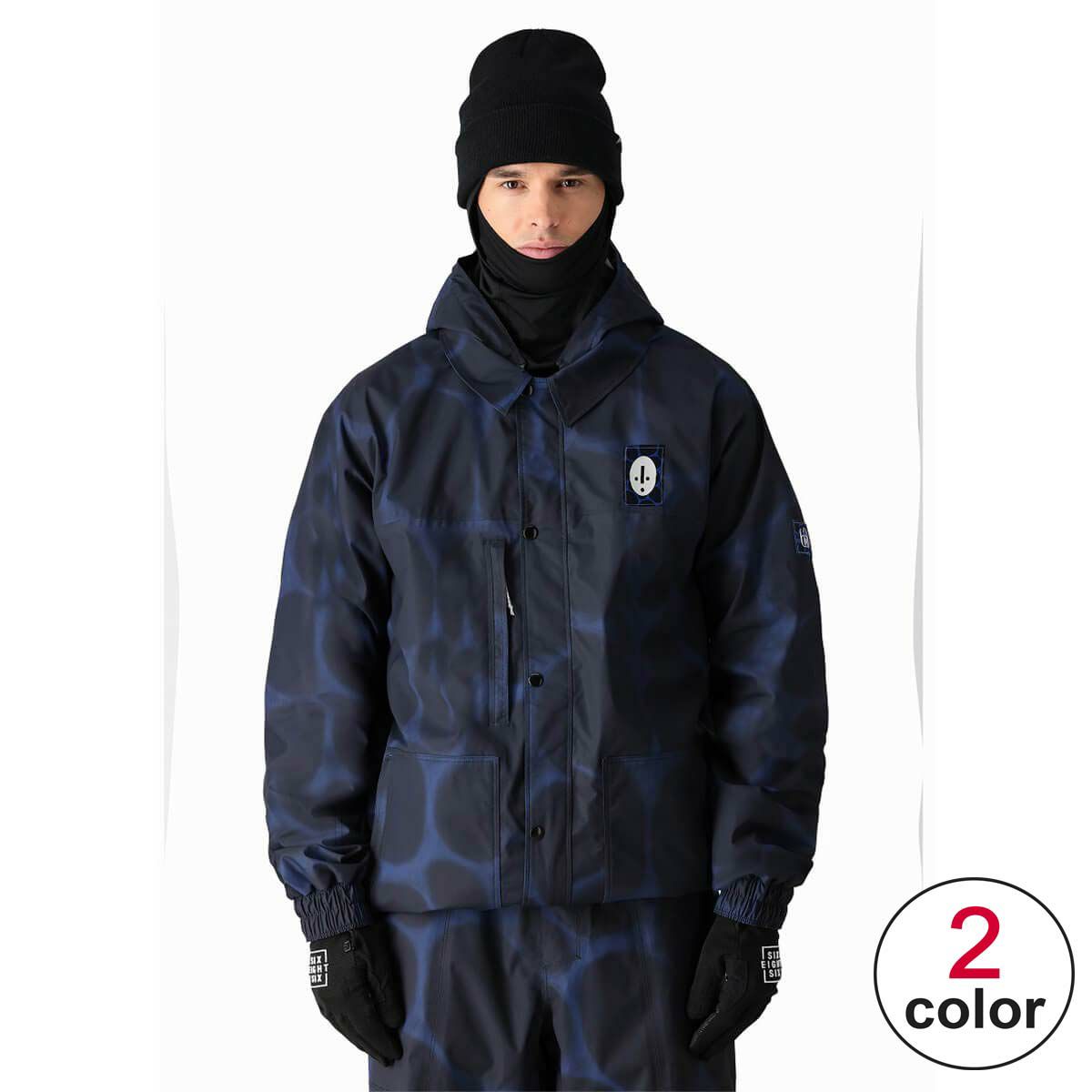 シックスエイトシックス 686　スキー スノーボードウェア ドージョー シェル ジャケット DOJO SHELL JACKET M4WN140 2024-2025